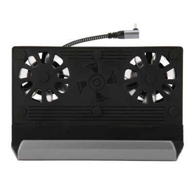 Aumotop 10 in 1 Aluminum Alloy Docking Station for with Dual Cooling Fan 4K at 60Hz 100W Charging, for Rog Ally Dock Plug and Play