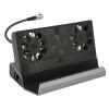 Aumotop 10 in 1 Aluminum Alloy Docking Station for with Dual Cooling Fan 4K at 60Hz 100W Charging, for Rog Ally Dock Plug and Play view 2