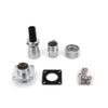 CTGFBUW 1Set WS16 Square Flange 16mm Panel Mount 2/3/4/5/7/9 Pin Plug and Socket Metal Aviation Circular Cable Connector(5P Plug and Socket) view 1