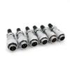 CTGFBUW 1Set WS16 Square Flange 16mm Panel Mount 2/3/4/5/7/9 Pin Plug and Socket Metal Aviation Circular Cable Connector(5P Plug and Socket) view 4