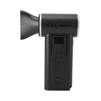 Aumotop Handheld Mini Portable Fan Wind Blower Keyboard Cleaning Tool for Electronics Photographer Car Dryer with 4pcs Nozzles, Dust Cleaner (Black)