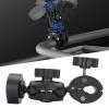 Car RV Pole Clamp Mount Adjustable Pipe Mounting Kit for Roof Rack Ladder Boat Yacht Sturdy Aluminum Alloy ABS Compact Design Easy Install Satellite Dish Holder view 2
