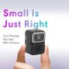 Zunate 1080P Keychain Camera with 64GB Card, Mini Digital Video Recorder 0.96 Inch Screen - Rechargeable 2MP Pocket Camcorder for Travel and Vlogging (Black) view 4