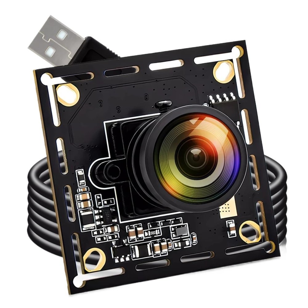 BQHHWTZ 90FPS USB Camera Module 1080P 2MP Global Shutter AR0234 Board with 1mm 145 Wide Angle View Lens High Frame Rate Camera