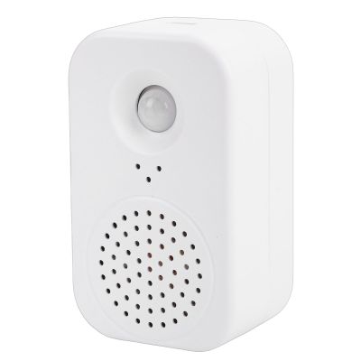 Diyeeni PIR Motion Sensor Activated Voice Reminder, Motion Activated Voice Player - 20s Recordable, 120 Detection Angle, Easy to Install, for Shop Store, Entry Alert