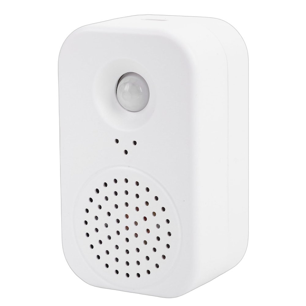 Diyeeni PIR Motion Sensor Activated Voice Reminder, Motion Activated Voice Player - 20s Recordable, 120 Detection Angle, Easy to Install, for Shop Store, Entry Alert
