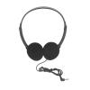 KAIXINM Classroom Headphones On Ear Wired Stereo Headset, Kids Adults School Headphones, Adjustable Headband with Foam Cushions, 3.5mm Jack for Laptop Computer Tablet MP3 Player, Lightweig view 4