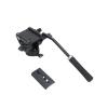 Aumotop Professional Hydraulic Fluid Head Solid and Stable Arrow Storage Case Plate for Tripod DSLR Camera Users view 3