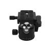 Aumotop Aluminum Alloy 35mm Tripod Ball Head with Arrow Storage Case Plate, Lightweight Stability for Monopod DSLR Camcorder, Ideal for Portrait Photography view 3