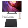 POENVFPO Mini HD DVD Player, HD Small Compact DVD Player, Built in PAL NTSC USB 2.0 Interface for Smart TV (US Plug) view 3