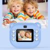 Yoidesu Kids Instant Print Camera, 48MP Printable Digital Camera with 2.0 Inch HD Color Screen, 16X Zoom, Thermal Printing, 2 Rolls, for Boys Girls (Sky Blue) view 3