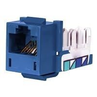 HXJ6B24 XCELERATOR TIA CAT6 Component Modular Jack, 25-Pack, Blue