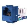 HXJ6B24 XCELERATOR TIA CAT6 Component Modular Jack, 25-Pack, Blue view 1