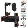 DirectNine Basics Camera, Electric Motorized Track Rail Slider with Remote Control, 3 Speed Gears, 360 Rotation, for DSLR Mirrorless Camera Phone Vlogging Video view 4