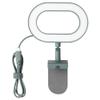 STNKREGN LED ring lamp, dimmable/turquoise view 1