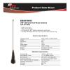 Cable Assemblies Now Inc - EM-M10003 UHF 3dBi Gain Roof Mount Antenna 420-470 MHz by EM Wave Inc view 3
