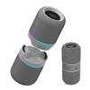 ADX True Wireless Stereo Split Speakers Detachable Wireless 5.3 System with Dual 52mm Drivers for Immersive Cinematic Audio & Clear Outdoor Volume (Gray) view 1