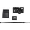 Canon PowerShot ELPH 360 HS A Digital Camera (Black) | 20.2MP CMOS Sensor, 12x Optical Zoom & Built-in Wi-Fi | Compact Point-and-Shoot for Travel & Everyday Photography (7280C001) + 64GB Card + Bag + view 4