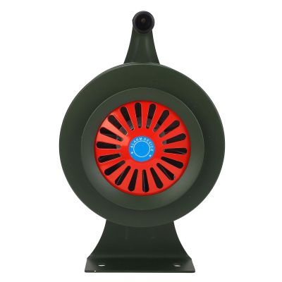 DirectNine Basics 120db Hand Crank Siren Horn with Adjustable Sound, Emergency Safety Manual Siren for Factory Home School