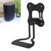 Asixxsix Speaker Wall Mount Bracket, Thickened Metal Rotatable Stable Space Saving Wireless Speaker Holder for, with Screws for Easy Installation, Wall Bracket (Black) view 2