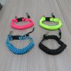 FytStycale Scuba Diving Lanyard Strap with Quick Release Buckle Lanyard for Water Sports Freediving Dive Lights Torch, Pink view 2