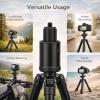 Handle Grip Selfie Stick Folding Tripod Stand for one/X Camera, Aluminum Alloy 28-111cm Extension Pole - Portable Non - Slip Grip, Multi - Functional for Panoramic a view 3