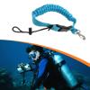 FytStycale Scuba Diving Lanyard Strap with Quick Release Buckle Lanyard for Water Sports Freediving Dive Lights Torch, Blue view 4
