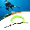 FytStycale Scuba Diving Lanyard Strap with Quick Release Buckle Lanyard for Water Sports Freediving Dive Lights Torch, Yellow view 2