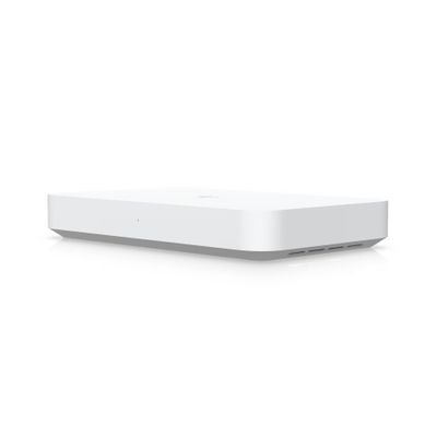Ubiquiti UXG-Fiber Gateway, 10G SFP+, Integrated 4-Port 2.5 GbE Switch with PoE+, 5 Gbps Routing with IDS/IPS