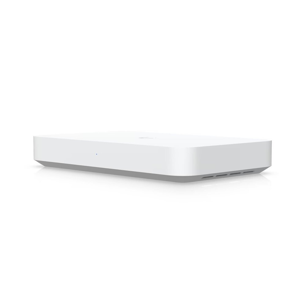 Ubiquiti UXG-Fiber Gateway, 10G SFP+, Integrated 4-Port 2.5 GbE Switch with PoE+, 5 Gbps Routing with IDS/IPS