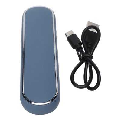 Eujgoov Portable Bluetooth Bone Conduction Under Pillow Speaker Built in White Noise Machine Wireless Audio Device (Blue)