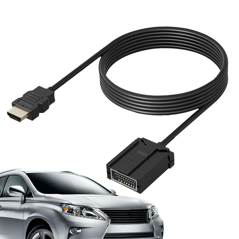 Audio Video Connecting Cable | Stable High-Definition High-Speed Auto Accessories - Audio Transmitter Cable - for Player Camera Trip Road Mountain Travel Driving Marine RV Vehicle Home Outdoor