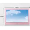 10.1-inch HD Digital Photo Frame, Wall-Mounted Picture and Video Player (Black/Champagne Gold) view 2