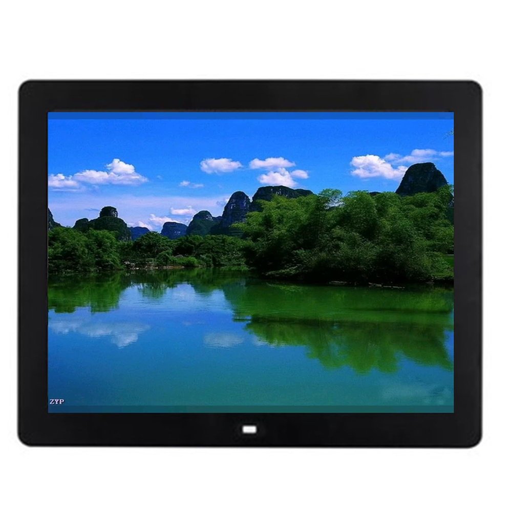 10-inch IPS Hard Screen Digital Photo Frame - High Definition, Wall-Mountable, Capture Beautiful Moments (Black)
