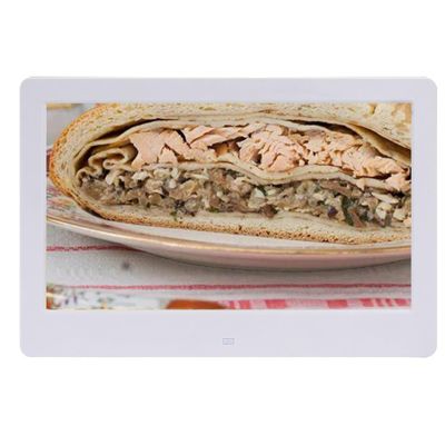12.5-inch IPS Digital Photo Frame - High-Definition Display, Wall Mountable (White)