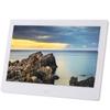 10.1-inch HD Digital Photo Frame with Smart Calendar and Video Playback (White) view 1