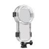 Aumotop X5 360 Degree Camera Diving Case Protective Shell for Underwater, High Clarity Dive Case for Action Camera, Professional Performance DivingSnorkelingSwimming - Transparent view 1