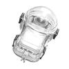 Aumotop X5 360 Degree Camera Diving Case Protective Shell for Underwater, High Clarity Dive Case for Action Camera, Professional Performance DivingSnorkelingSwimming - Transparent view 3