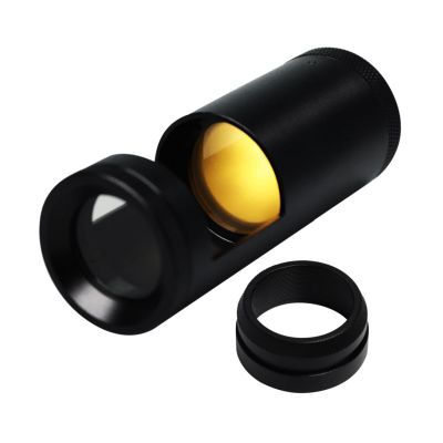 CAOJS Handheld Polariscope, Portable Polariscope with Built-in LED Illumination & Double Lens Design, 360 Rotation Function, for Gem Jewelry Testing & Identification by Jeweler and Gemologists