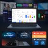 ASUS VivoBook 14 Laptop, 14" FHD Display, Powered by Intel i3-1315U Processor, 8GB RAM, 1.2TB Storage(256GB SSD & 1TB Docking Station), Intel UHD Graphics, 720p HD Webcam, Windows 11 Pro Quiet Blue view 3