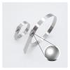 100Pcs Multi-Functional Wrap Coated Locking Stainless Steel Metal Cable Ties(4.6x300mm) view 2
