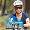 4K POV Sports Glasses with Camera, 120 Ultra Wide Angle HD Wearable Body Adventure Action Glasses, Cameras, for Cycling, Baseball and Outdoors Activities (Multicolor, 128GB) view 2