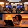 16" Car TV Headrest Monitor for Cars Back seat Universal Rear Entertainment System, Support Phone Wireless Mirror Link Touch Screen 4K,with WiFi/Bluetooth/HDMI/USB/Video Player (4G+64G(1*PC)) view 3