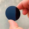 20Pcs Total Size Diameter 25mm and 1mm Thickness 254nm Black UV Pass Optical Filter Glass ZWB3 view 4