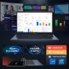 ASUS VivoBook 14 Laptop, 14" FHD Display, Powered by Intel i3-1315U Processor, 16GB RAM, 2TB Storage(1TB SSD & 1TB Docking Station), Intel UHD Graphics, 720p HD Webcam, Windows 11 Pro  Quiet Blue view 3