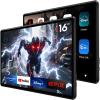 16" Car TV Headrest Monitor for Cars Back seat Universal Rear Entertainment System, Support Phone Wireless Mirror Link Touch Screen 4K,with WiFi/Bluetooth/HDMI/USB/Video Player (4G+64G(2*PCs)) view 1