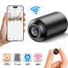 Indoor Security Camera, 2026 New Wireless Hidden Camera Spy Cameras for Home Use, HD Mini WiFi Security Cameras with Night Vision, Remote Viewing by Mobile App for Home & Office (Camera+128G) view 2