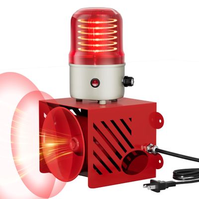 Joinfworld AC110V 120dB Security Alarm Strobe Light Plug-in Manual