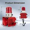 Joinfworld AC110V 120dB Security Alarm Strobe Light Plug-in Manual view 4