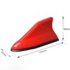 Car Shark Fin Antenna Cover for Audi RS 3 4 5 6 7 2002-2025, Shark Fin Roof Shape Cover Replacement with Adhesive Tape Antenna Topper Cap Mount Decorative,White view 2